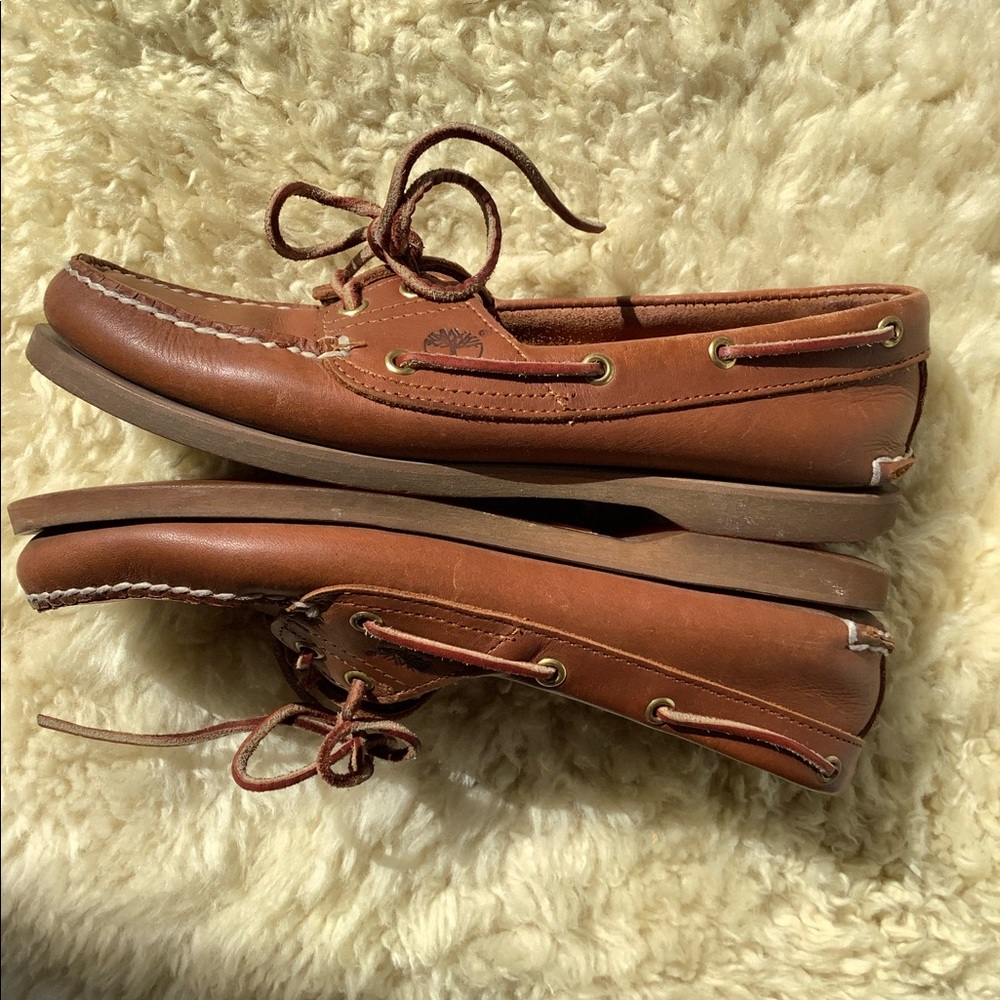 Women’s Timberland Boat Shoes,Size 8m